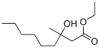 ethyl 3-hydroxy-3-methyl-nonanoate结构式