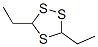 Structure of 1,2,4-Trithiolane, 3,5-diethyl-