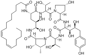 Structure of Echinocandin B