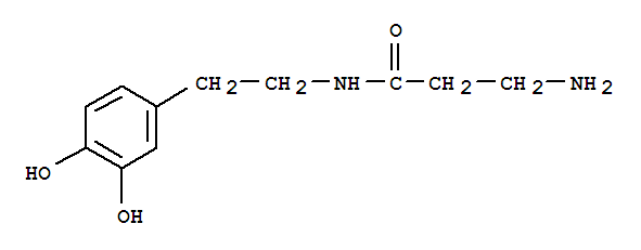 N(beta)-alanyldopamine结构式