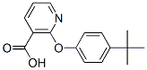 Structure of 2-[4-(tert-butyl)phenoxy]nicotinic acid