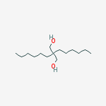 Structure of 1,3-Propanediol, 2,2-dihexyl-