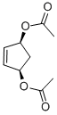 Structure of CIS-3,5-DIACETOXY-1-CYCLOPENTENE