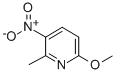 Structure of 2-METHOXY-5-NITRO-6-PICOLINE