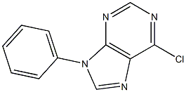 Structure of 6-Chloro-9-phenyl-9H-purine