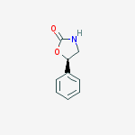 2-Oxazolidinone, 5-phenyl-, (5R)-结构式