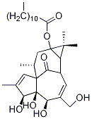 Structure of Dodecanoic acid ingenol ester