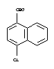 Structure of 4-chloronaphthalene-1-carbaldehyde