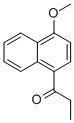 Structure of 1-(4-methoxynaphthalen-1-yl)propan-1-one