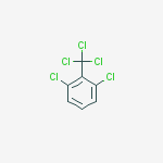 Benzene, 1,3-dichloro-2-(trichloromethyl)-结构式