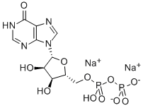 Structure of Inosine-5-diphosphoric acid disodium salt