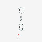 Structure of (4-Phenylethynylphenyl)Methanol