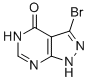 Structure of 3-BROMO-1H-PYRAZOLO[3,4-D]PYRIMIDIN-4-OL