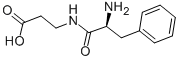 Chemical structure of H-PHE-BETA-ALA-OH