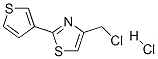 Structure of 4-(CHLOROMETHYL)-2-THIEN-3-YL-1,3-THIAZOLE HYDROCHLORIDE