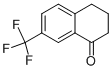 Structure of 7-(TRIFLUOROMETHYL)-1-TETRALONE