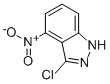 3-CHLORO-4-NITRO (1H)INDAZOLE结构式