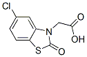 Structure of 2,3-Dihydro-5-chloro-2-oxo-3-benzothiazoleacetic acid