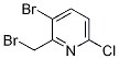 Structure of 3-Bromo-2-bromomethyl-6-chloropyridine