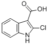 Structure of 2-CHLORO-1H-INDOLE-3-CARBOXYLIC ACID