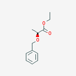 ethyl (2S)-2-(benzyloxy)propanoate结构式
