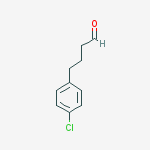 Benzenebutanal, 4-chloro-结构式