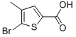 Structure of 5-Bromo-4-methylthiophene-2-carboxylic acid