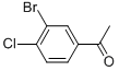 Structure of 1-(3-BROMO-4-CHLOROPHENYL)ETHANONE