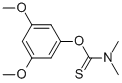 O-(3,5-DIMETHOXYPHENYL)DIMETHYL THIOCARBAMATE结构式