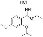 Structure of Ethyl 2-isopropoxy-4-methoxybenzimidate hydrochloride
