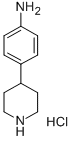 Structure of 4-(PIPERIDIN-4-YL)ANILINE HYDROCHLORIDE