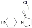 Structure of 1-(Piperidin-4-yl)pyrrolidin-2-one HCl