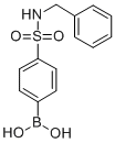Structure of 4-(N-BENZYLSULPHONAMIDO)BENZENEBORONIC ACID
