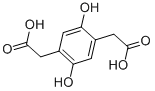 Structure of 2,5-DIHYDROXY-1,4-BENZENEDIACETIC ACID