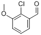 Structure of 2-CHLORO-3-METHOXYBENZALDEHYDE