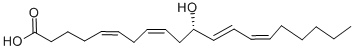 Structure of 11(S)-HYDROXYEICOSA-5Z,8Z,12E,14Z-TETRAENOIC ACID