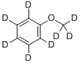 Structure of ANISOLE-D8
