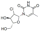 Structure of 2-chlorothymidine