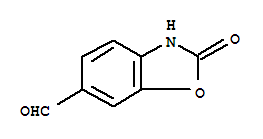 2-氧代-2,3-二氢-1,3-苯并噁唑-6-甲醛结构式