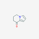 Structure of 8(5H)-Indolizinone, 6,7-dihydro-