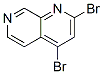 Structure of 2,4-Dibromo-1,7-naphthyridine