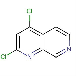 Structure of 1,7-Naphthyridine, 2,4-dichloro-