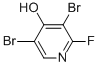 Structure of 3,5-Dibromo-2-fluoro-4-hydroxypyridine