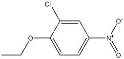 Structure of Benzene, 2-chloro-1-ethoxy-4-nitro-