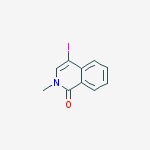 Structure of 4-Iodo-2-methylisoquinolin-1(2H)-one
