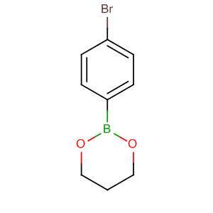 1,3,2-Dioxaborinane, 2-(4-bromophenyl)-结构式