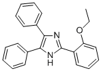 2-(2-乙氧基苯基)-4,5-二苯基-1H-咪唑结构式