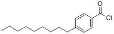 Structure of 4-N-NONYLBENZOYL CHLORIDE
