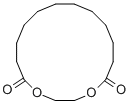 Structure of 1,4-DIOXACYCLOHEXADECANE-5,16-DIONE
