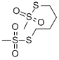 [4-(mesylthio)butylthio]sulfonylmethane结构式